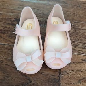 Mini mini light pink dress shoes, size 24
